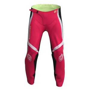 Pantalon enfant TROY LEE DESIGNS SE Pro Stripes Infra Rouge Noir