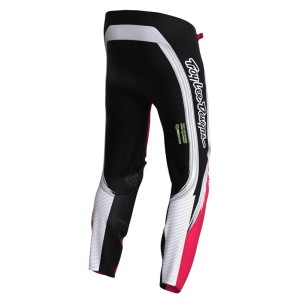 Pantalon enfant TROY LEE DESIGNS SE Pro Stripes Infra Rouge Noir