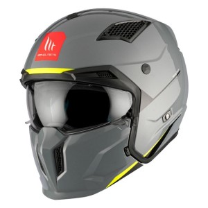 Casque MT STREETFIGHTER SV Uni Gris Brillant