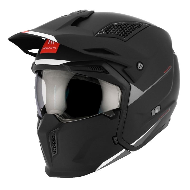 Casque MT STREETFIGHTER SV Uni Noir Mat