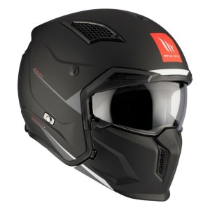 Casque MT STREETFIGHTER SV Uni Noir Mat