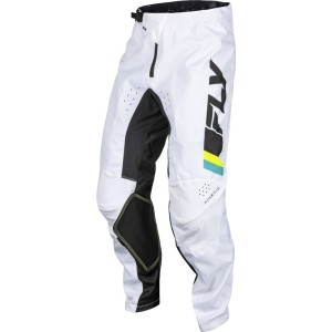 Pantalon FLY RACING Kinetic 2024 Prix Blanc Jaune