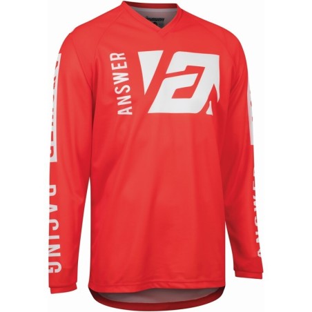 Maillot ANSWER A22 Syncron Merge Rouge