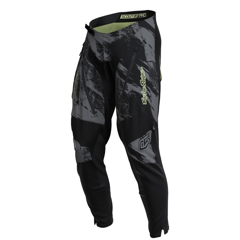 Pantalon TROY LEE DESIGNS Scout GP Pro Slab Noir Pantalon TROY LEE DESIGNS Scout GP Pro Slab Noir