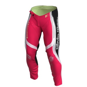 Pantalon TROY LEE DESIGNS SE Pro Stripes Infra Rouge Noir
