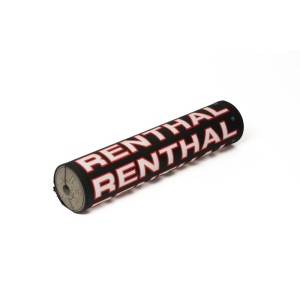 Mousse de guidon avec barre RENTHAL Vintage SX 240 mm Noir Rouge