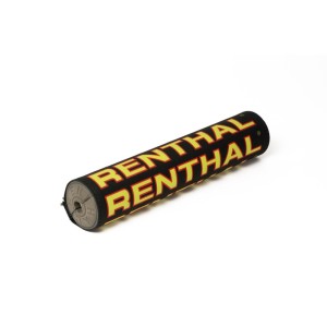 Mousse de guidon avec barre RENTHAL Vintage SX 240 mm Noir Jaune