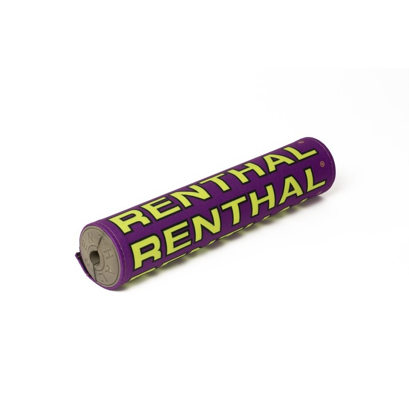 Mousse de guidon avec barre RENTHAL Vintage SX 240 mm Violet Mousse de guidon avec barre RENTHAL Vintage SX 240 mm Violet
