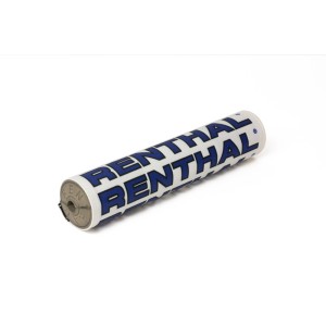 Mousse de guidon avec barre RENTHAL Vintage SX 240 mm Bleu Blanc