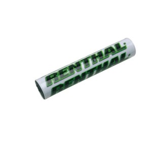 Mousse de guidon avec barre RENTHAL SX 240 mm Blanc Vert