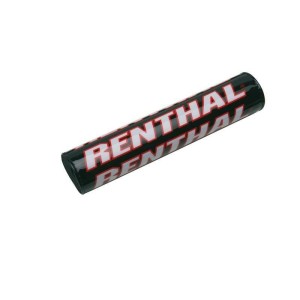 Mousse de guidon avec barre RENTHAL SX 240 mm Noir Rouge