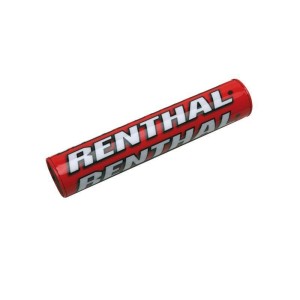 Mousse de guidon avec barre RENTHAL SX 240 mm Rouge