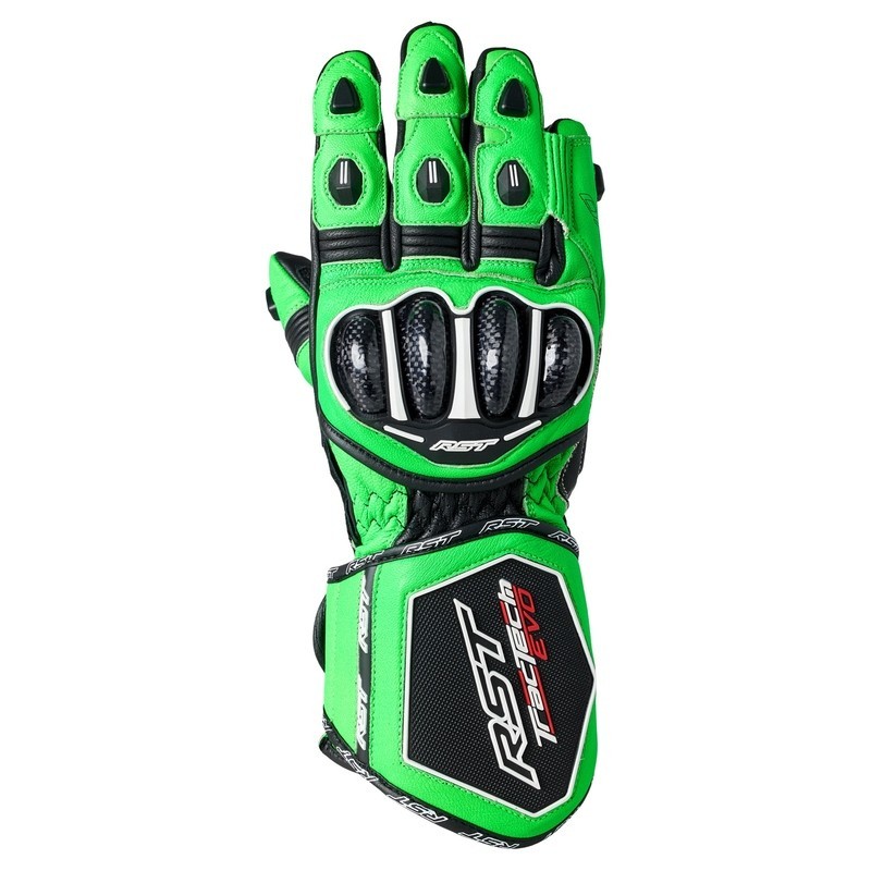 Gants cuir RST TracTech Evo 4 Vert Gants cuir RST TracTech Evo 4 Vert