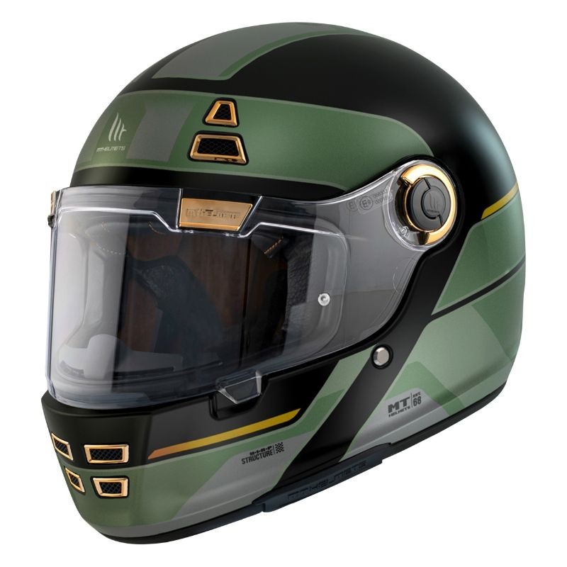 Casque MT JARAME Vert Khaki