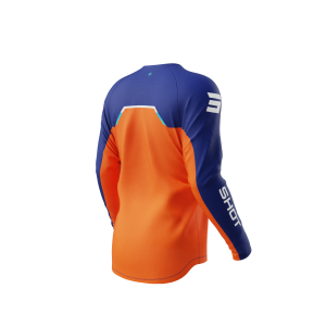 Maillot enfant SHOT 2026 Draw Daytona Orange