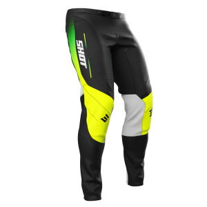 Pantalon enfant SHOT 2026 Contact Apex Jaune Fluo