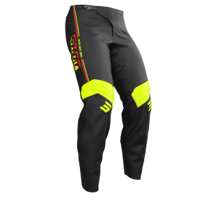 Pantalon enfant cross SHOT Draw Block 2026 Jaune Fluo