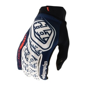 Gants TROY LEE DESIGNS GP Pro Frames Bleu Blanc