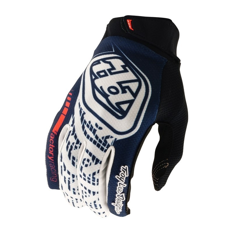 Gants TROY LEE DESIGNS GP Pro Frames Bleu Blanc Gants TROY LEE DESIGNS GP Pro Frames Bleu Blanc
