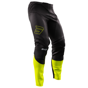 Pantalon SHOT 2024 Contact Patrol Noir Jaune Fluo