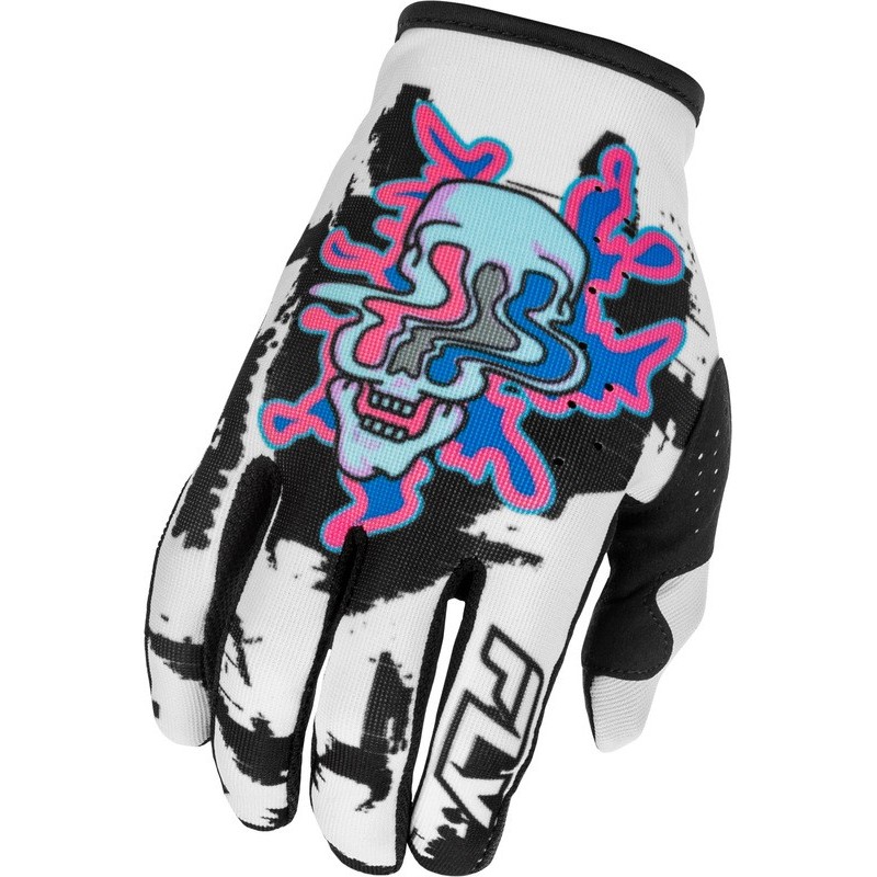 Gants Enfant FLY RACING Lite Warp Special Edition Blanc