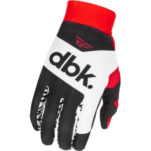 Gants FLY RACING 2026 Pro Lite DBK Noir Blanc Rouge
