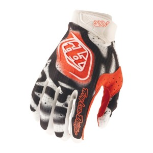 Gants enfant TROY LEE DESIGNS Air Membrane Blanc Infra Rouge