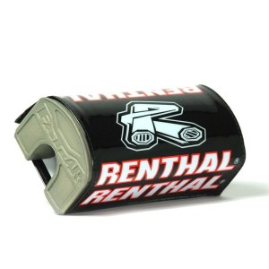 Mousse de guidon sans barre RENTHAL Fatbar® noir rouge