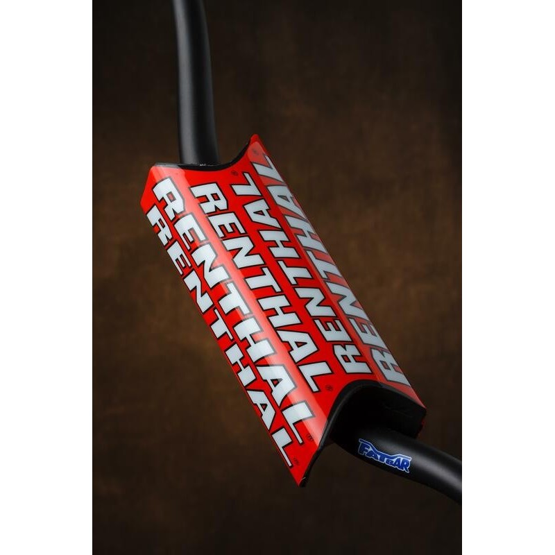 Mousse de guidon sans barre RENTHAL Fatbar® World Team 240mm rouge Mousse de guidon sans barre RENTHAL Fatbar® World Team 240mm rouge