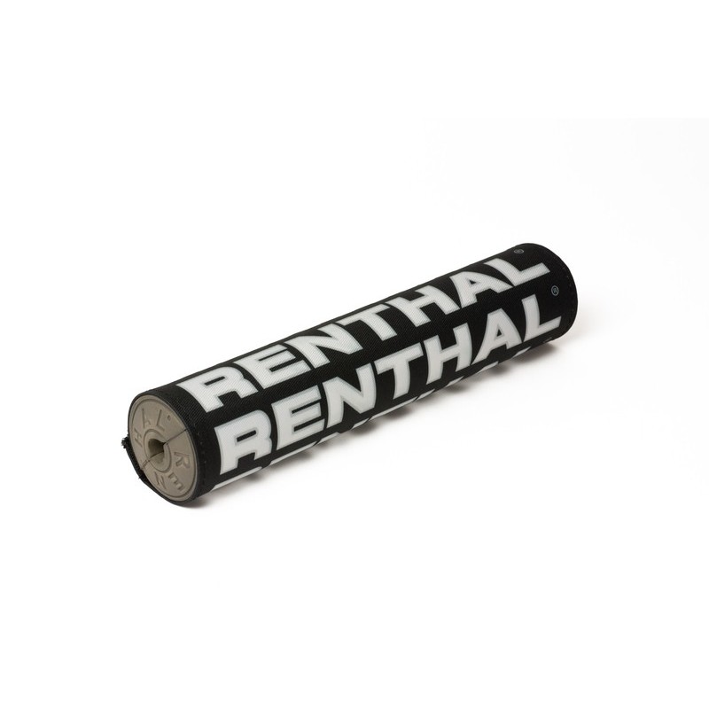 Mousse de guidon RENTHAL Vintage SX 240 mm noir blanc Mousse de guidon RENTHAL Vintage SX 240 mm noir blanc