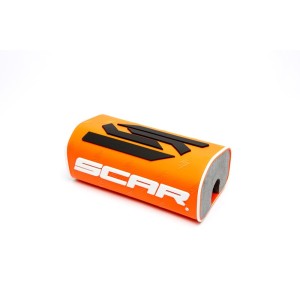 Mousse de guidon sans barre SCAR 3D Design - orange