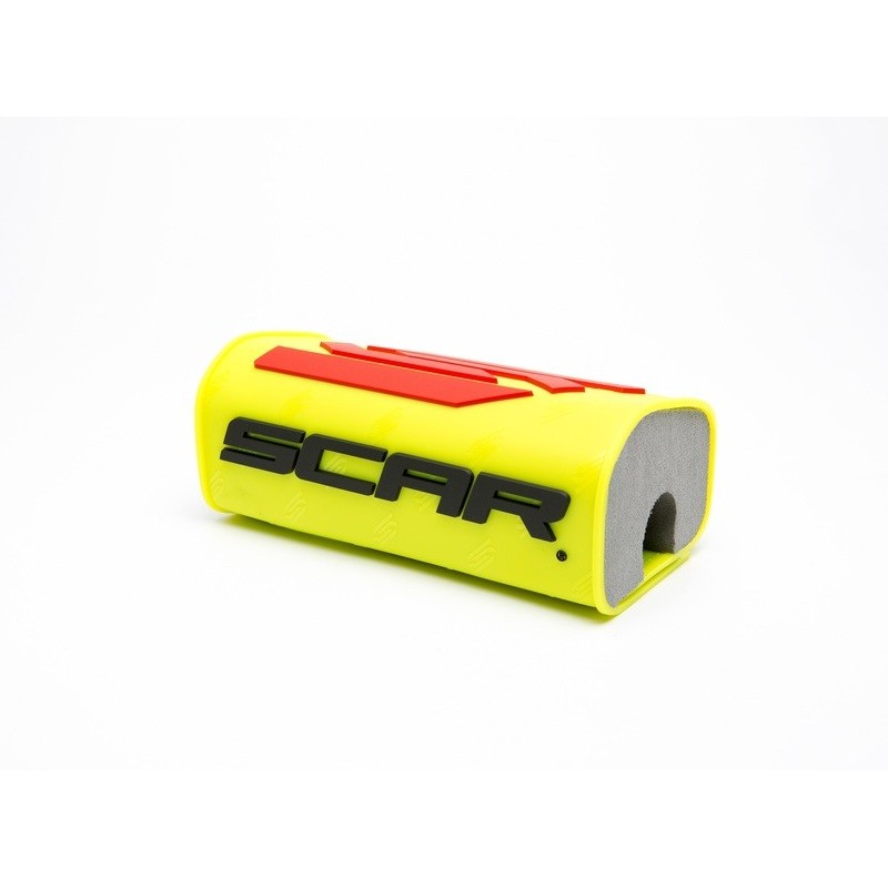 Mousse de guidon sans barre SCAR 3D Design - jaune Mousse de guidon sans barre SCAR 3D Design - jaune