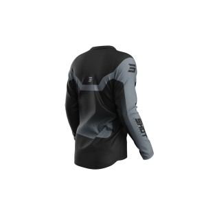 Maillot SHOT 2025 Devo Blast Noir Gris Maillot SHOT 2025 Devo Blast Noir Gris