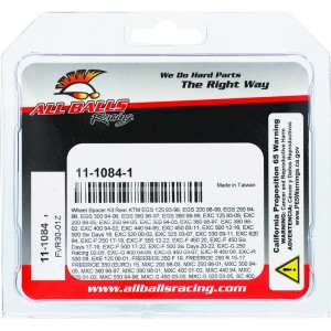 Kit entretoise de roue arrière ALL BALLS KTM Husaberg Gas-Gas et Husqvarna