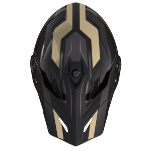Casque SHOT 2026 Trek Max Vision Rally Noir Sable Brillant