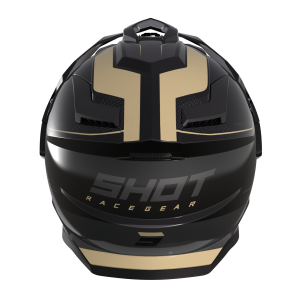 Casque SHOT 2026 Trek Max Vision Rally Noir Sable Brillant