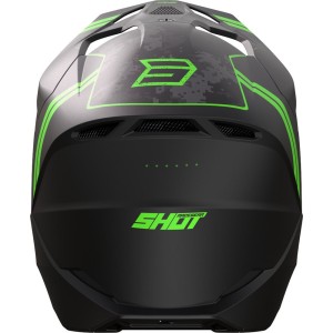 Casque SHOT 2023 Furious Army Vert Mat