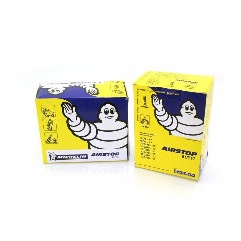 Chambre à air MICHELIN STREET 18MF VALVE TR4 110/80-18 , 120/80-18 , 100/90-18 , 110/90-18 , 3.25-18 , 3.50-18