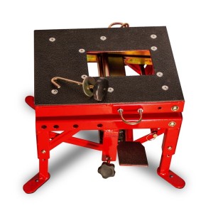 Lève-moto hydraulique BIHR rouge