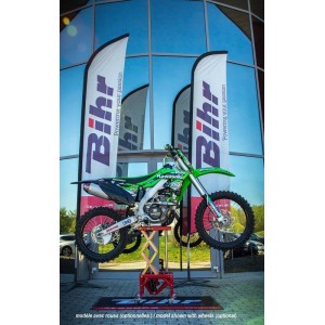 Lève-moto hydraulique BIHR rouge