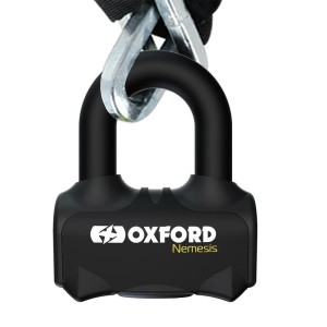 Antivol à chaîne OXFORD Nemesis 16 mm avec chaîne de 1,2 m