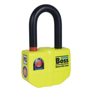 Bloque-disque OXFORD Boss Alarm 14 mm avec chaîne 12 mm x 1,2 m