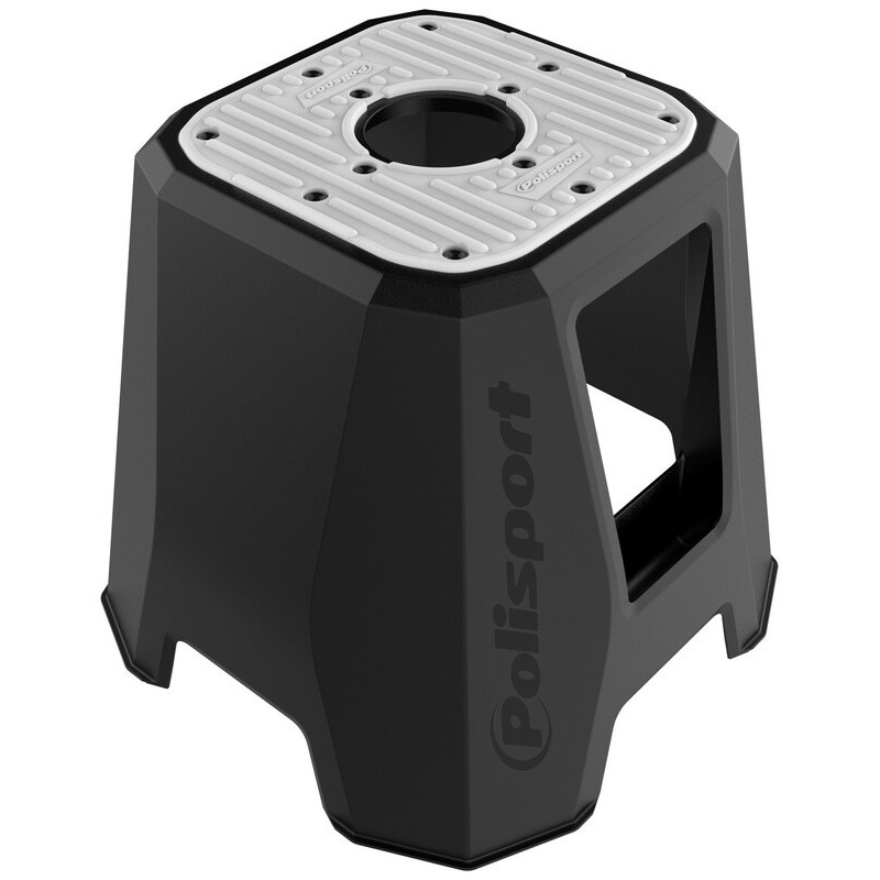 Lève-moto POLISPORT 420mm noir et caoutchouc gris