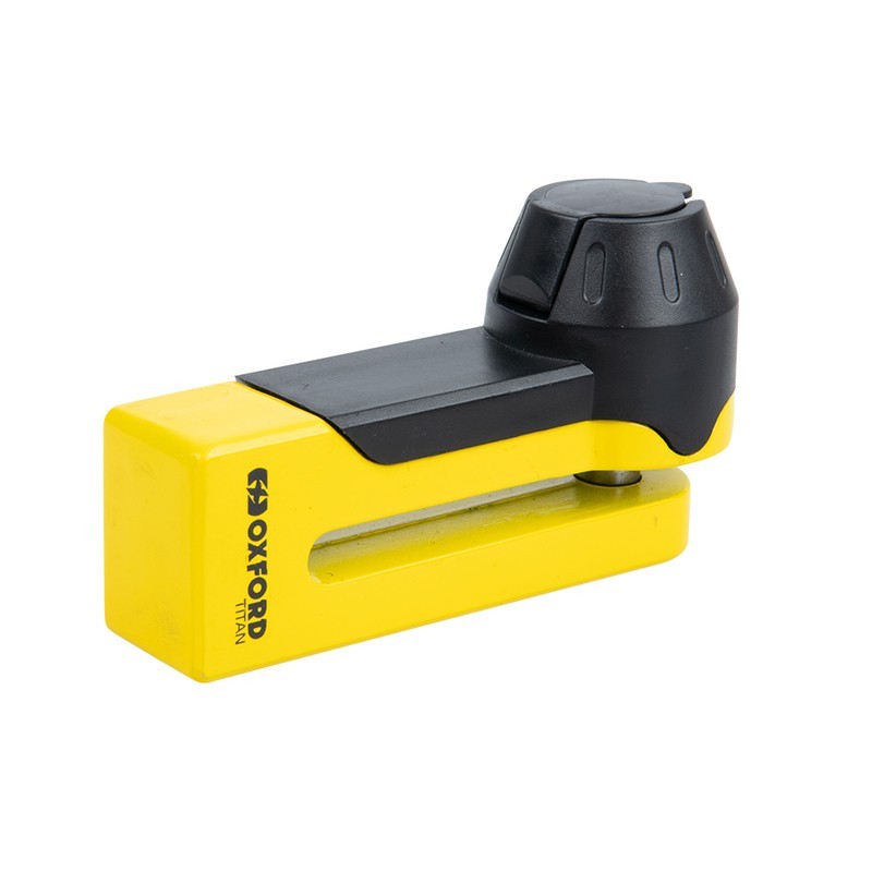 Bloque-disque OXFORD Titan ø10mm - jaune Bloque-disque OXFORD Titan ø10mm - jaune