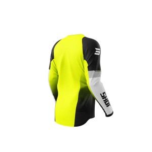 Maillot SHOT 2025 Draw Instinct Jaune Fluo