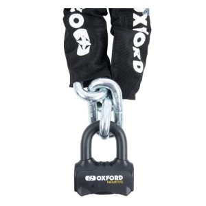 Chaîne antivol avec cadenas OXFORD Chain Lock 16mm