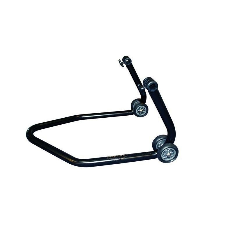 Béquille de stand arrière universelle BIKE LIFT noir avec supports en "V"- RS-17 Béquille de stand arrière universelle BIKE LIFT noir avec supports en "V"- RS-17