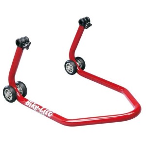 Béquille de stand universelle BIKE-LIFT pour roue avant rouge - FS-10