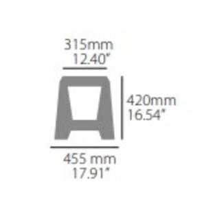 Trépied POLISPORT 420mm