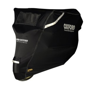 Housse de protection extérieur OXFORD Protex Stretch noir - moto / scooter - S